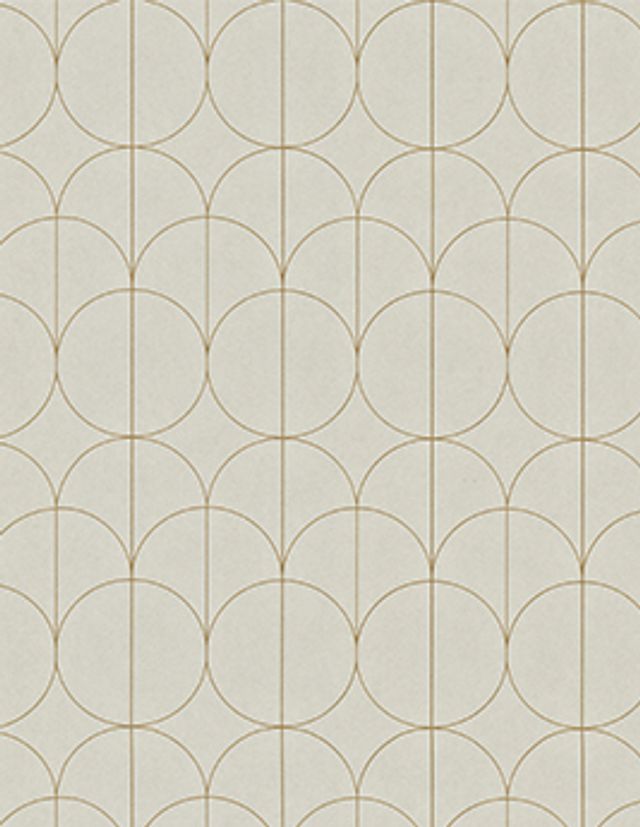 Papier peint TAHEL Casadeco, 100% Intissé décor Graphique, vert
