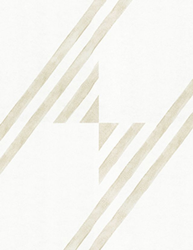 Papier peint CLOTHILDE Coordonné, Intissé décor Classique / Rayure,  gris