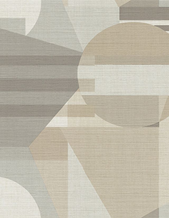 Papier peint MELODIE Montecolino, Vinyle sur intissé décor Graphique, marron