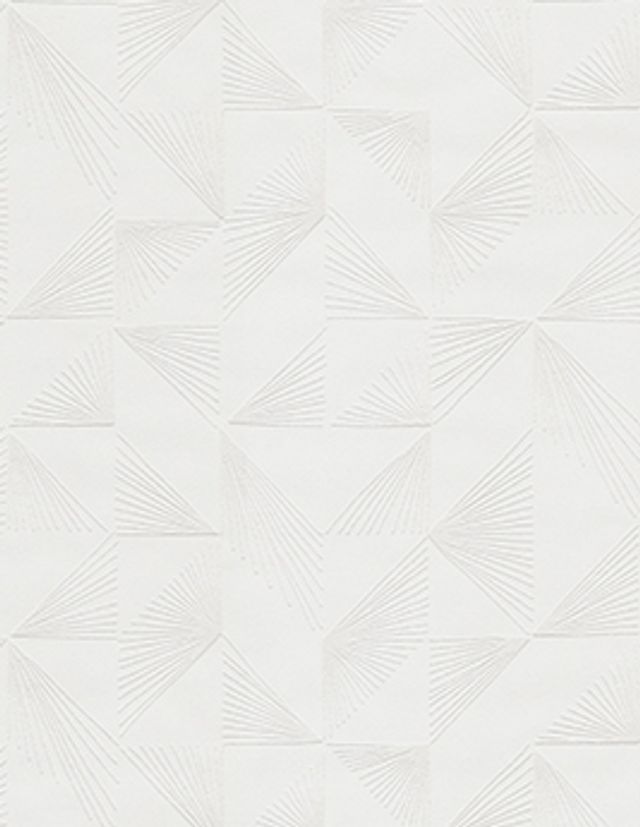 Papier peint SHANA Sedim, Expansé sur intissé décor Graphique,  blanc