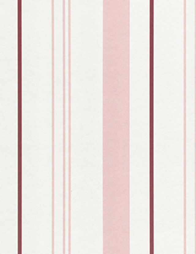 Papier peint ELEN Tres Tintas, 100% Intissé décor Classique / Rayure, rose
