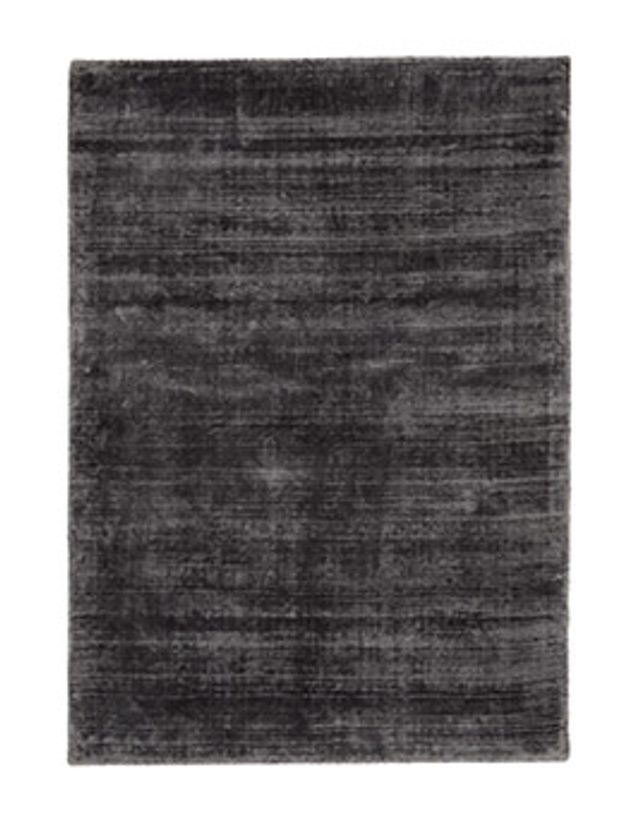 Tapis JUSTINE. , uni  gris