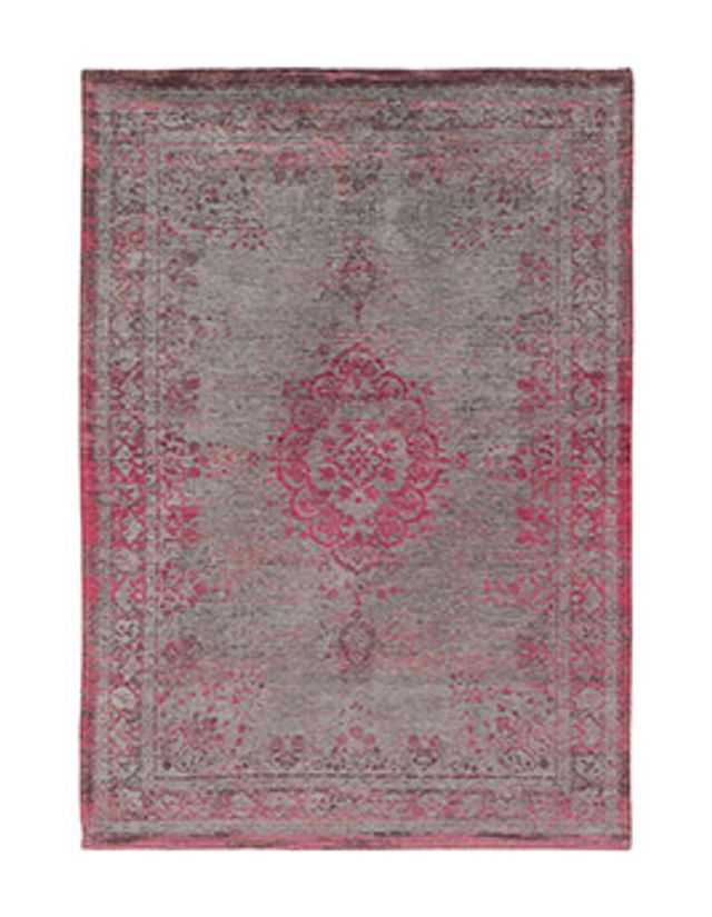 Tapis FADING MEDAILLON Louis De Poortere, oriental classiquePink Flash