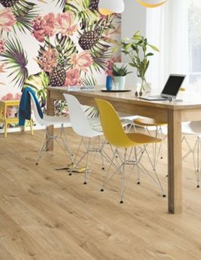 Sol vinyle ALPHA VINYL LAME Quick Step, Bois naturel, lame 20.90 x 149.40 cm