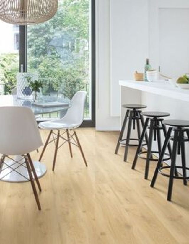 Sol vinyle ALPHA VINYL LAME S Quick Step, Bois beige, lame 18.90 x 125.10 cm