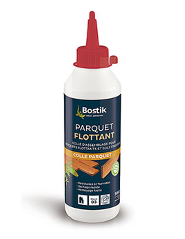 Colle Bostik COLLE PARQUET, pour sols Accessoire Parquet, pour parquet flottant, 0.50 kg
