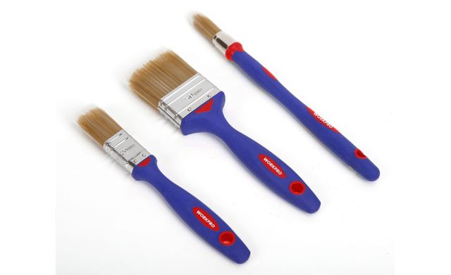 Lot de 3 pinceaux pour peinture