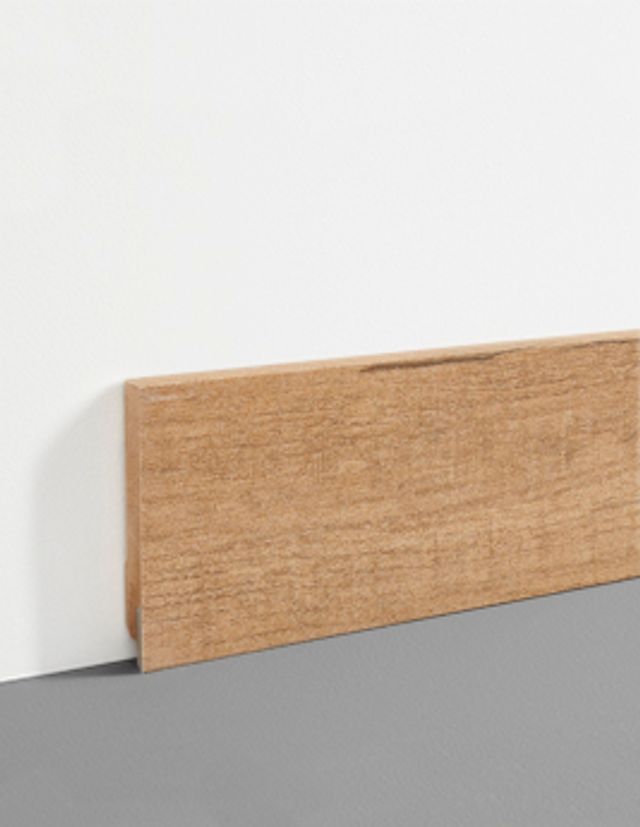 Plinthe  , Mdf, décor Bois plancher, h.7.80 x L. 200.00 cm