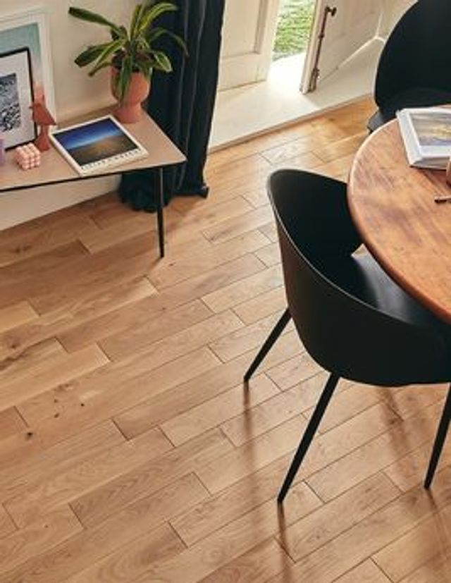 Parquet massif PALACE 90 CHENE AUTHENTIQUE, chêne naturel, huilé, larg. 9.00 cm