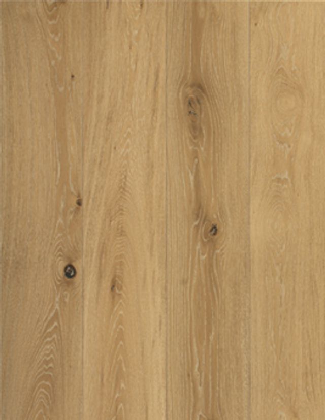Parquet contrecollé EMPIRE 187 CHENE AUTHENTIQUE, chêne miel, verni, larg. 18.70 cm
