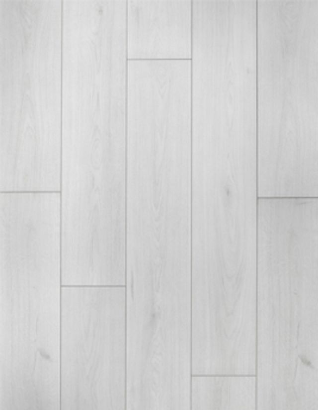 Sol stratifié ESSENTIEL 2 Easylife, aspect Bois blanc, lame 19.30 x 138.00 cm