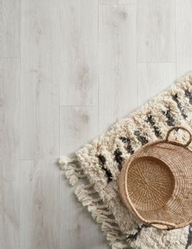 Sol stratifié EASYLIFE SELECT Easylife, aspect Bois gris blanchi, lame 19.20 x 128.50 cm