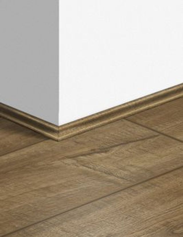 Quart de rond  Quick Step, Mdf, décor Bois chêne vieilli brun, h.1.70 x L. 240.00 cm