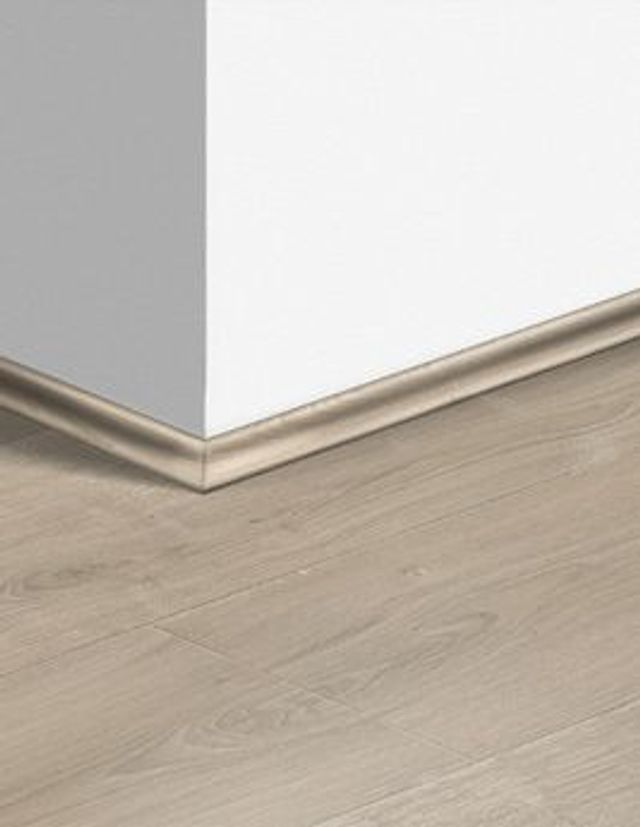 Quart de rond  Quick Step, Mdf, décor Bois beige brossé, h.1.70 x L. 240.00 cm
