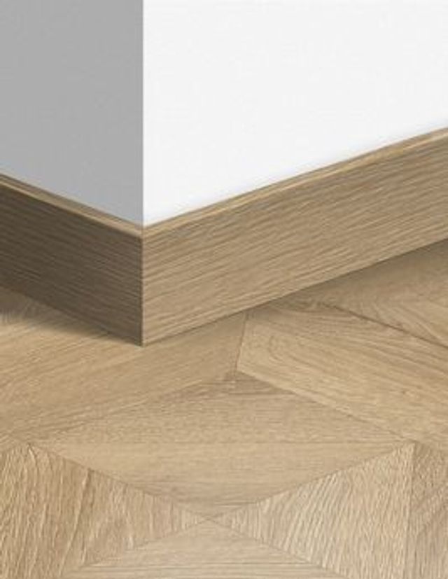 Plinthe  Quick Step, Mdf, décor Bois royal oak natural, h.5.80 x L. 240.00 cm