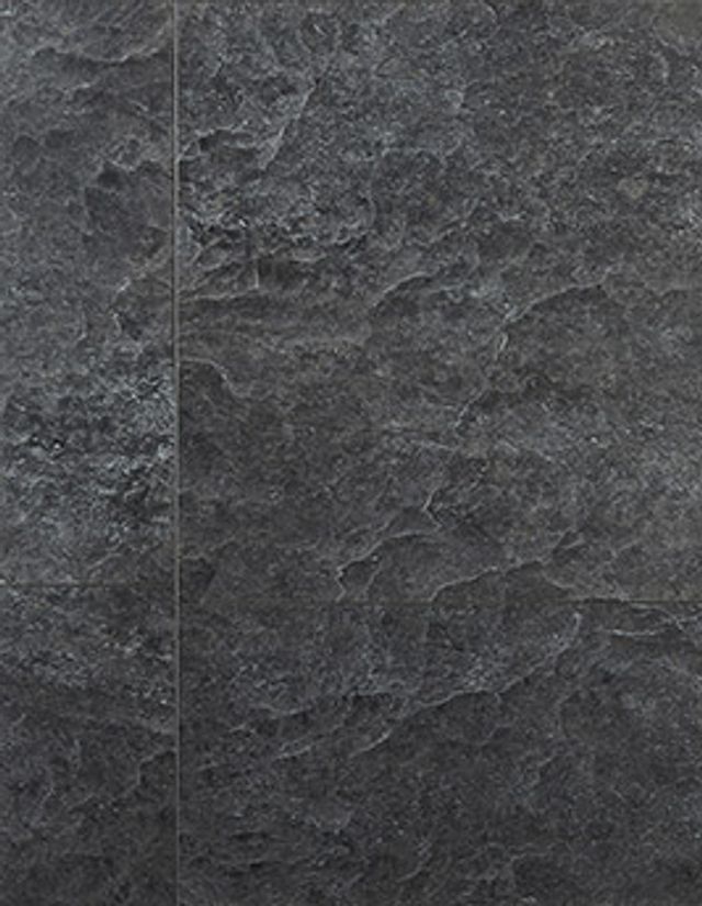 Sol stratifié QS EXQUISA Quick Step, aspect Carrelage ardoise noire, dalle 40.80 x 122.40 cm